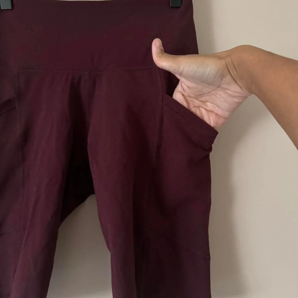 Banana Republic Biker Short Burgundy Red XS - Picture 3 of 6